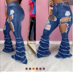 Forever saddity plus size jeans